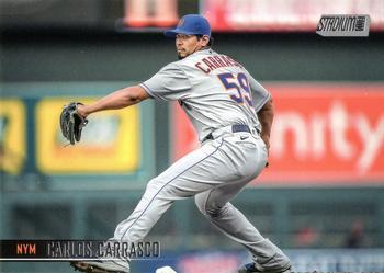 #131 Carlos Carrasco - New York Mets - 2021 Stadium Club Baseball