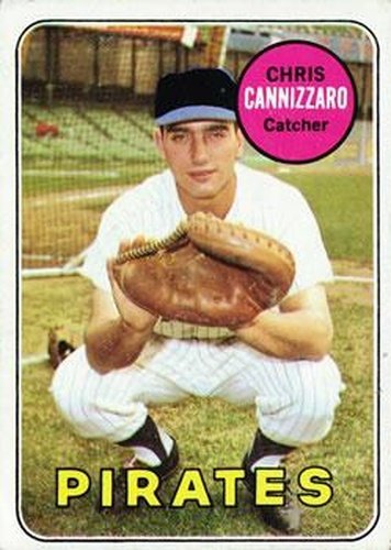#131 Chris Cannizzaro - Pittsburgh Pirates - 1969 Topps Baseball