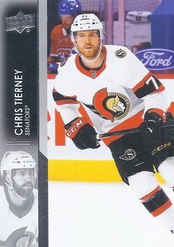 #131 Chris Tierney - Ottawa Senators - 2021-22 Upper Deck Hockey