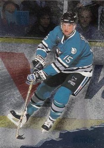 #131 Craig Janney - San Jose Sharks - 1995-96 Metal Hockey