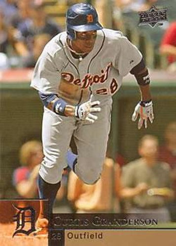 #131 Curtis Granderson - Detroit Tigers - 2009 Upper Deck Baseball