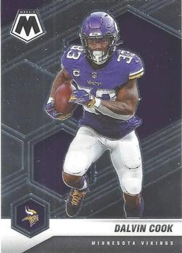 #131 Dalvin Cook - Minnesota Vikings - 2021 Panini Mosaic Football