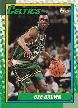 #131 Dee Brown - Boston Celtics - 1992-93 Topps Archives Basketball