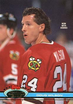 #131 Doug Wilson - San Jose Sharks - 1991-92 Stadium Club Hockey