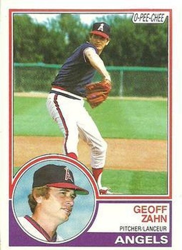 #131 Geoff Zahn - California Angels - 1983 O-Pee-Chee Baseball