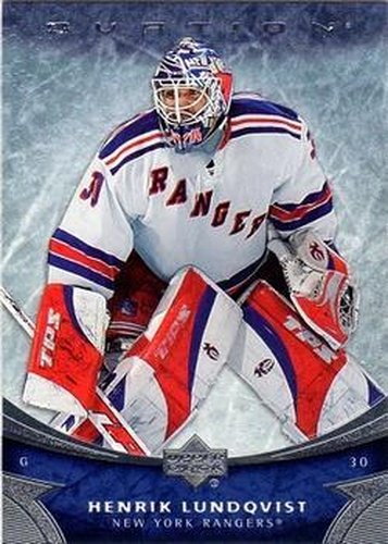 #131 Henrik Lundqvist - New York Rangers - 2006-07 Upper Deck Ovation Hockey