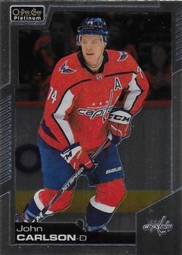 #131 John Carlson - Washington Capitals - 2020-21 O-Pee-Chee Platinum Hockey