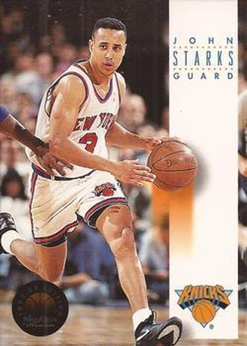 #131 John Starks - New York Knicks - 1993-94 SkyBox Premium Basketball