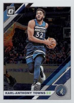 #131 Karl-Anthony Towns - Minnesota Timberwolves - 2019-20 Donruss Optic Basketball