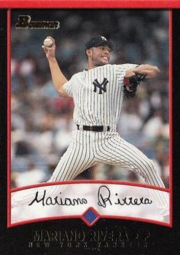 #131 Mariano Rivera - New York Yankees - 2001 Bowman Baseball