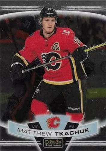 #131 Matthew Tkachuk - Calgary Flames - 2019-20 O-Pee-Chee Platinum Hockey