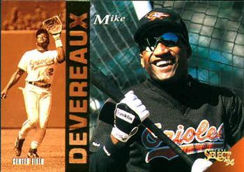 #131 Mike Devereaux - Baltimore Orioles - 1994 Select Baseball