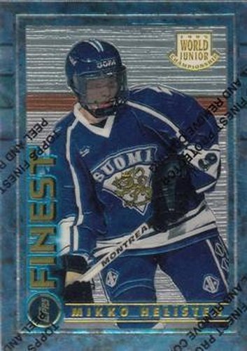 #131 Mikko Helisten - Finland - 1994-95 Finest Hockey