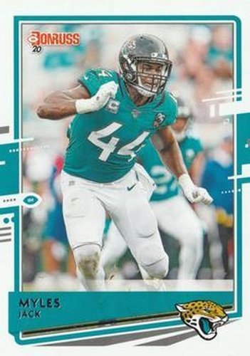 #131 Myles Jack - Jacksonville Jaguars - 2020 Donruss Football