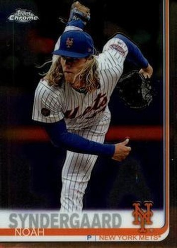 #131 Noah Syndergaard - New York Mets - 2019 Topps Chrome Baseball