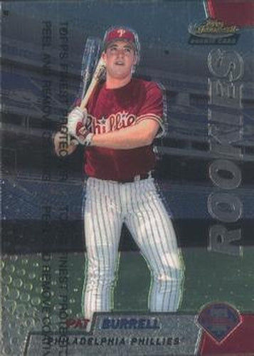 #131 Pat Burrell - Philadelphia Phillies - 1999 Finest Baseball