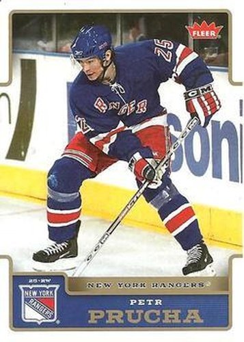 #131 Petr Prucha - New York Rangers - 2006-07 Fleer Hockey