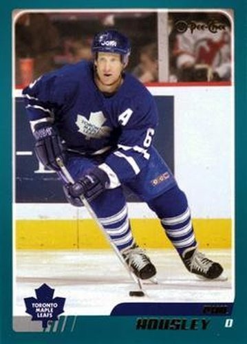 #131 Phil Housley - Toronto Maple Leafs - 2003-04 O-Pee-Chee Hockey
