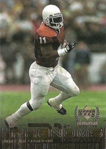 #131 Ricky Williams - New Orleans Saints - 1999 Upper Deck Century Legends Football