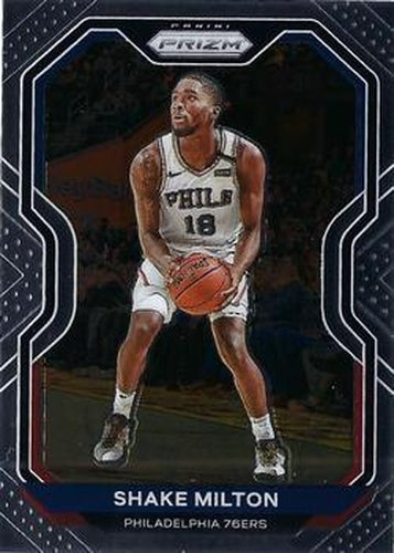 #131 Shake Milton - Philadelphia 76ers - 2020-21 Panini Prizm Basketball