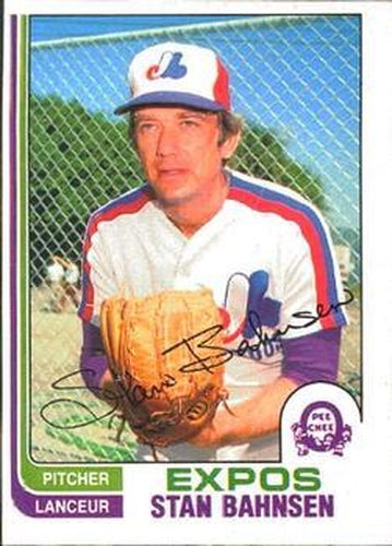 #131 Stan Bahnsen - Montreal Expos - 1982 O-Pee-Chee Baseball