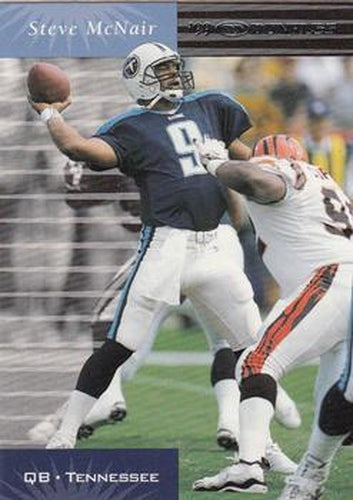 #131 Steve McNair - Tennessee Titans - 1999 Donruss Football