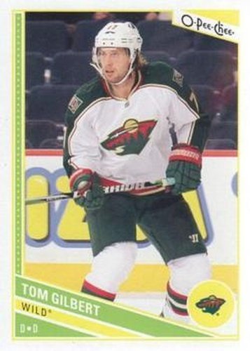 #131 Tom Gilbert - Minnesota Wild - 2013-14 O-Pee-Chee Hockey