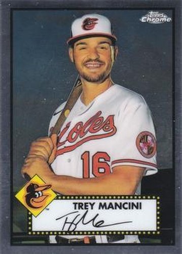 #131 Trey Mancini - Baltimore Orioles - 2021 Topps Chrome Platinum Anniversary Baseball