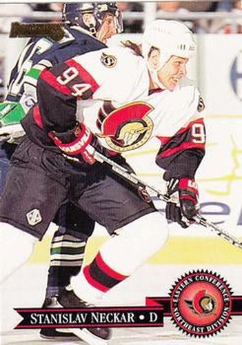 #131 Stanislav Neckar - Ottawa Senators - 1995-96 Donruss Hockey