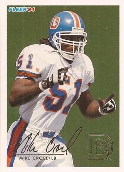 #131 Mike Croel - Denver Broncos - 1994 Fleer Football