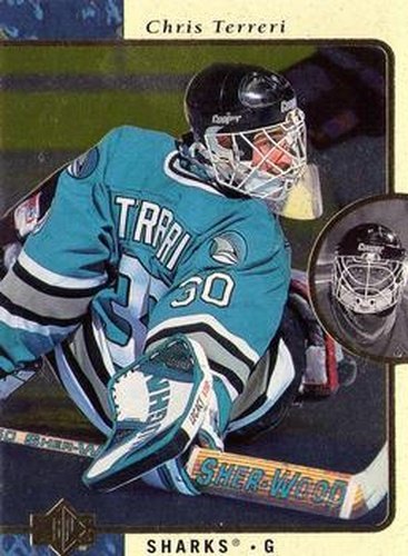 #131 Chris Terreri - San Jose Sharks - 1995-96 SP Hockey