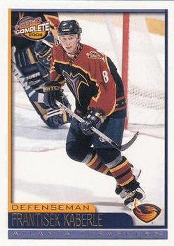 #131 Frantisek Kaberle - Atlanta Thrashers - 2003-04 Pacific Complete Hockey