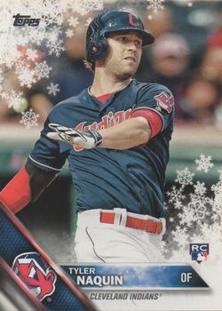 #HMW131 Tyler Naquin - Cleveland Indians - 2016 Topps Holiday Baseball