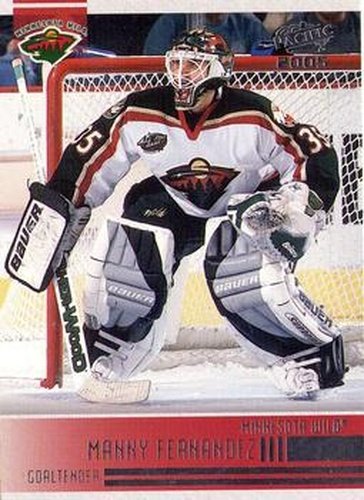 #131 Manny Fernandez - Minnesota Wild - 2004-05 Pacific Hockey