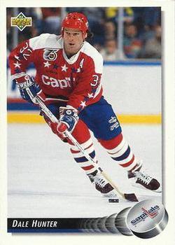 #131 Dale Hunter - Washington Capitals - 1992-93 Upper Deck Hockey