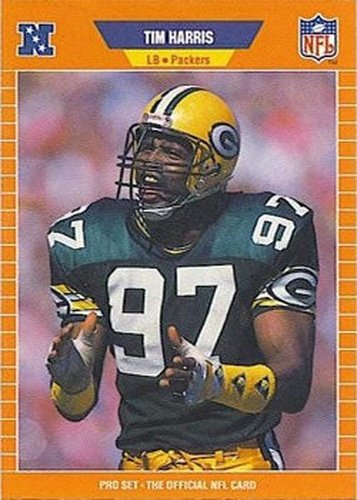 #131 Tim Harris - Green Bay Packers - 1989 Pro Set Football