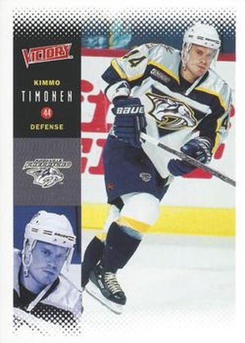 #131 Kimmo Timonen - Nashville Predators - 2000-01 Upper Deck Victory Hockey