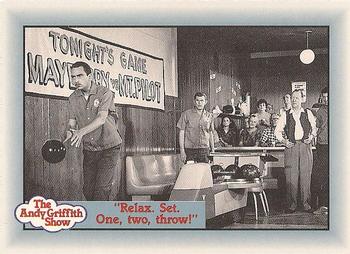 #131 "Relax. Set. One, two, throw!" - 1990-91 Pacific The Andy Griffith Show