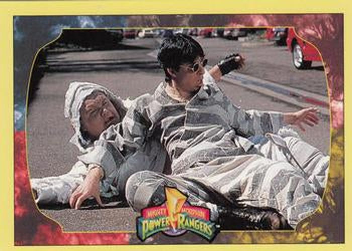 #131 Left In The Dust - 1994 Collect-A-Card Power Rangers