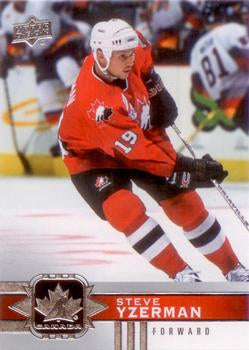 #131 Steve Yzerman - Canada - 2017-18 Upper Deck Canadian Tire Team Canada Hockey