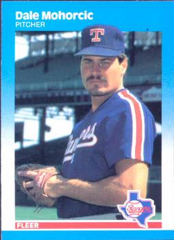 #131 Dale Mohorcic - Texas Rangers - 1987 Fleer Baseball