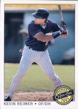 #131 Kevin Reimer - Milwaukee Brewers - 1993 O-Pee-Chee Premier Baseball