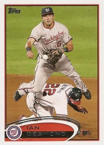 #131 Ian Desmond - Washington Nationals - 2012 Topps Baseball