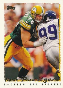 #132 Ken Ruettgers - Green Bay Packers - 1995 Topps Football