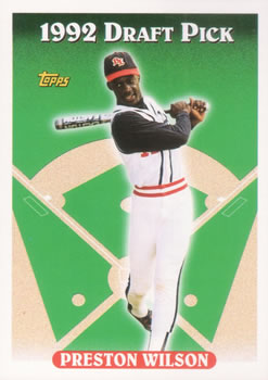 #132 Preston Wilson - New York Mets - 1993 Topps Baseball