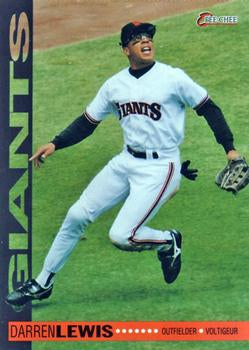 #132 Darren Lewis - San Francisco Giants - 1994 O-Pee-Chee Baseball