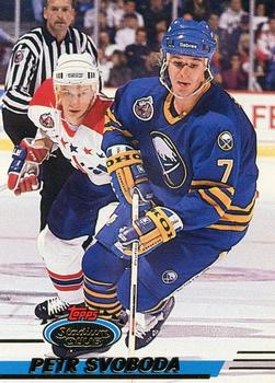 #132 Petr Svoboda - Buffalo Sabres - 1993-94 Stadium Club Hockey