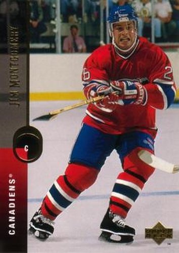 #132 Jim Montgomery - Montreal Canadiens - 1994-95 Upper Deck Hockey