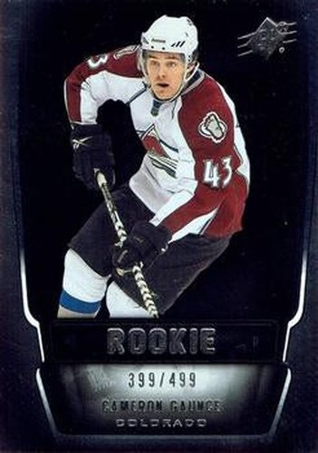 #132 Cameron Gaunce - Colorado Avalanche - 2011-12 SPx Hockey