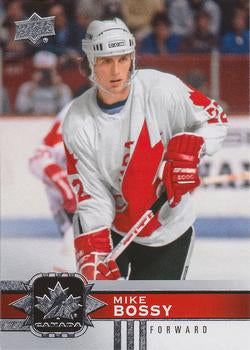 #132 Mike Bossy - Canada - 2017-18 Upper Deck Canadian Tire Team Canada Hockey